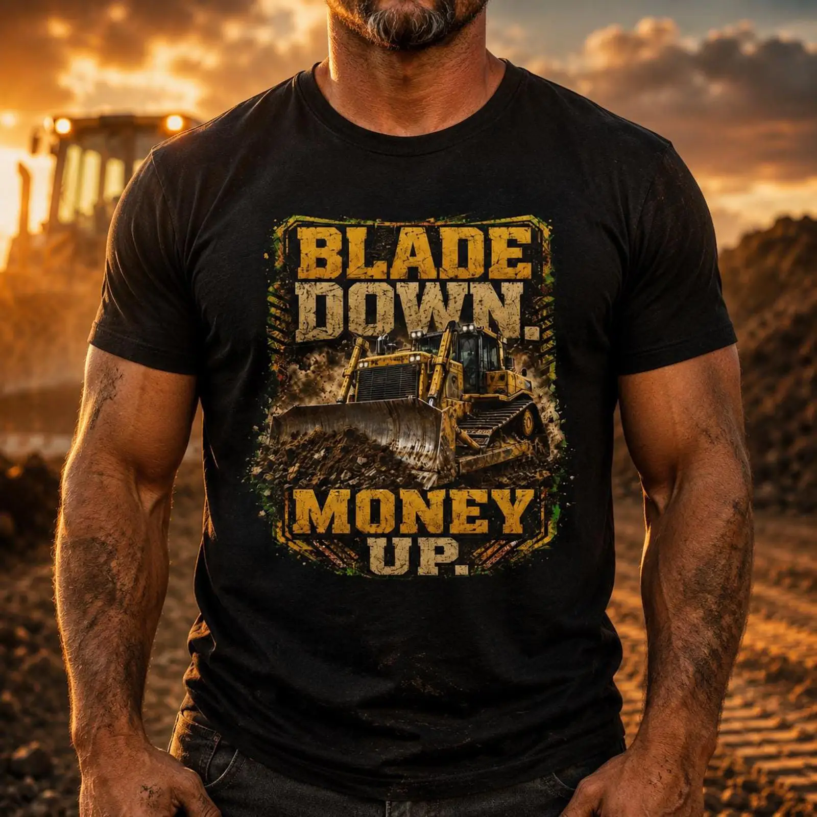 Heavy Equipment Driver - Camiseta de Operador de Bulldozer com