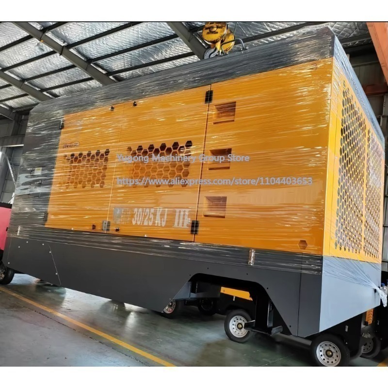 Heavy Equipment Mining - Compressor de Ar Rotativo de Parafuso