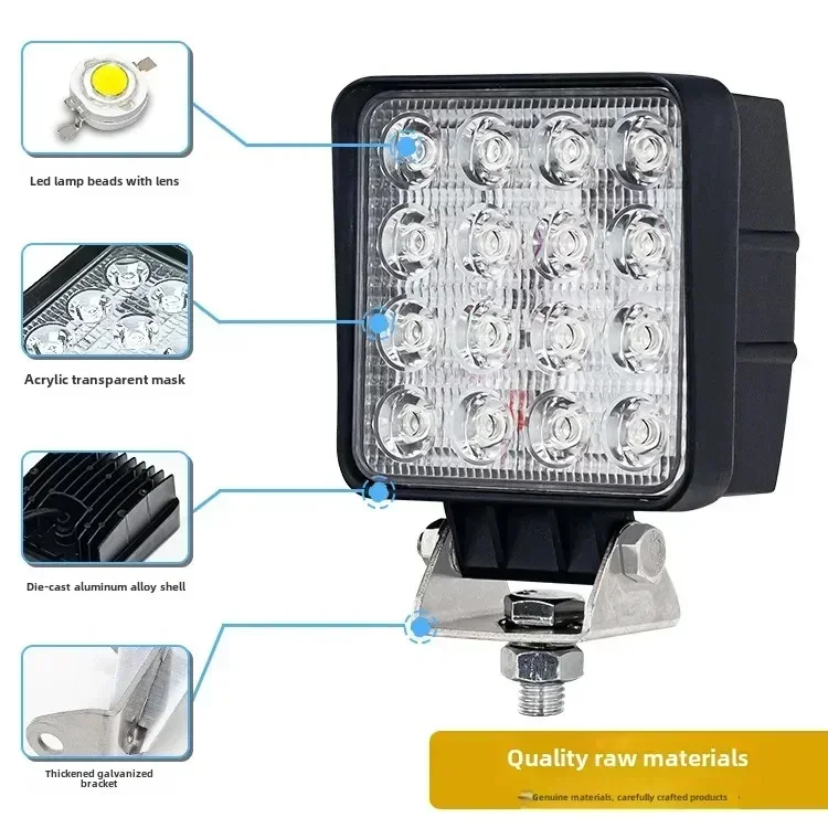 Heavy Equipment Supplies - Luz de Trabalho LED, Barra de