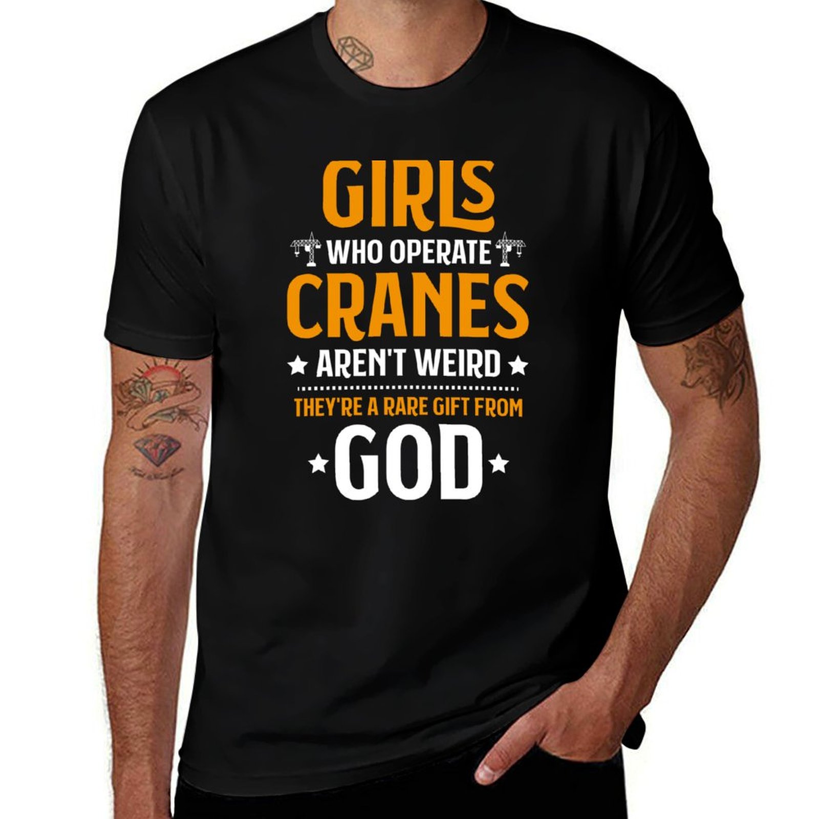 Heavy Equipment Driver - Camiseta para Operador de Guindaste, Motorista