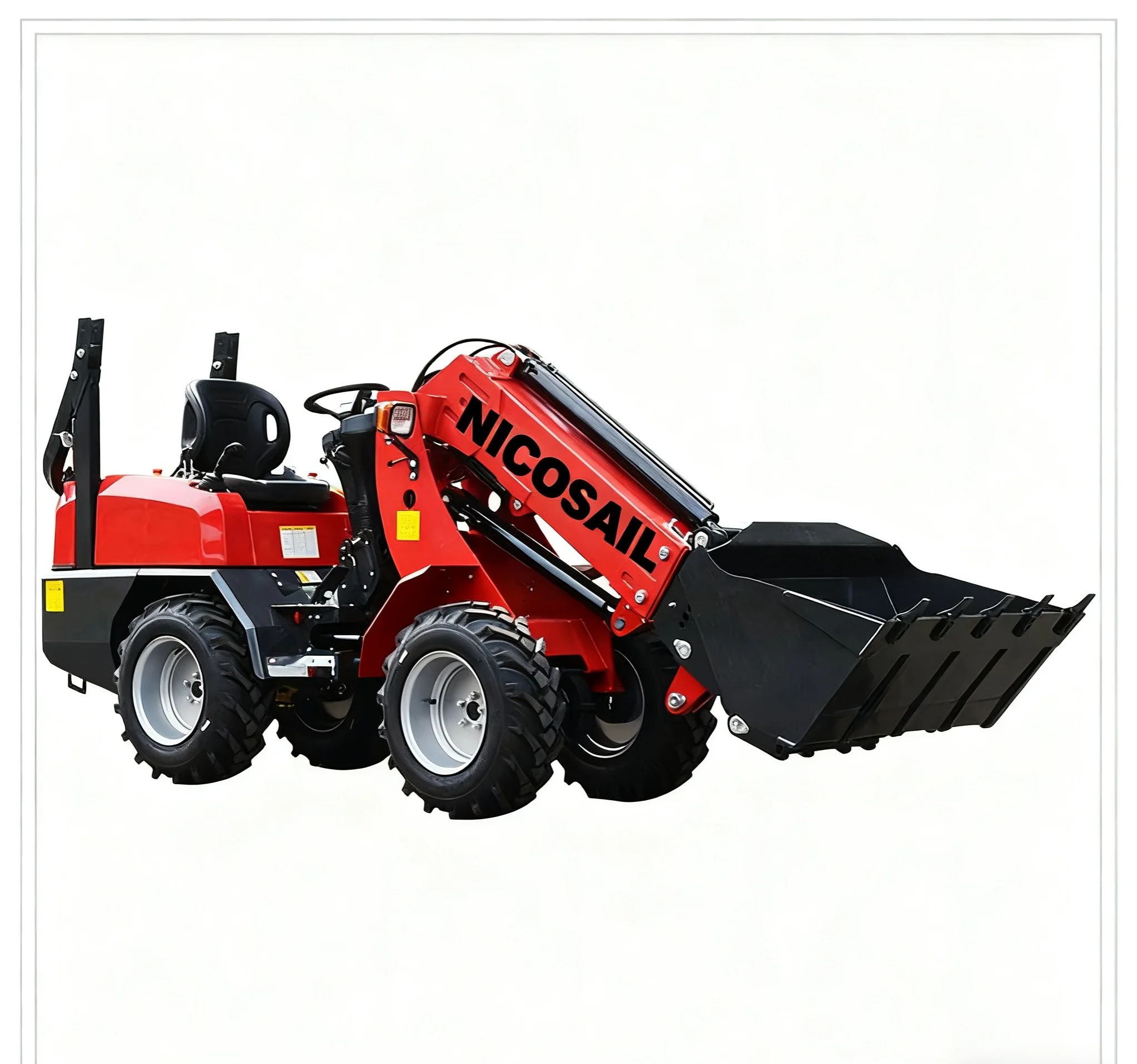 Wheel Loader - Carregadeira Frontal Compacta Chinesa com Braço