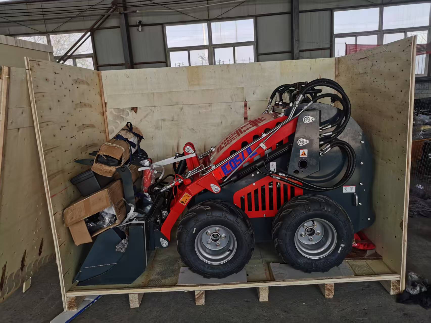 Wheel Loader - Carregadeira Skid Steer 380E com Tração
