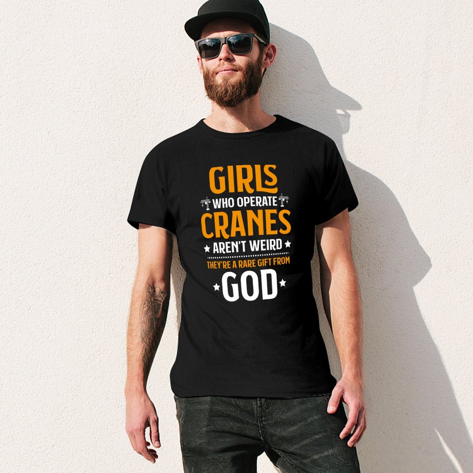 Camiseta para operador de guin - Heavy Equipment Driver avaliação e preço