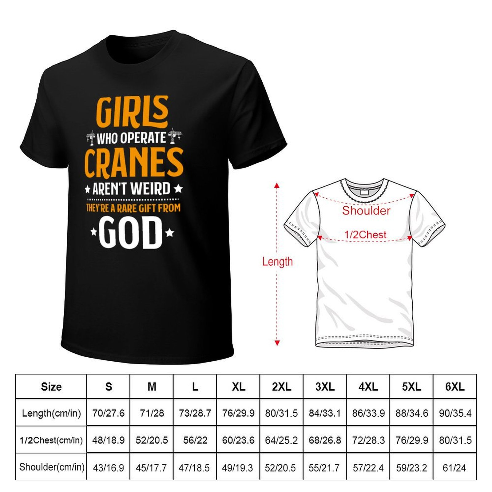 Camiseta de Manga Curta para O - Heavy Equipment Driver avaliação e preço