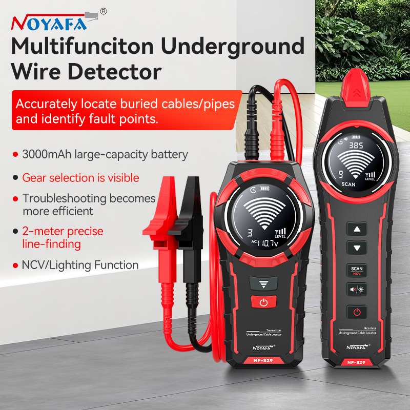 NOVO NOYAFA NF-829 Detector Mu - Underground Cable Detector avaliação e preço