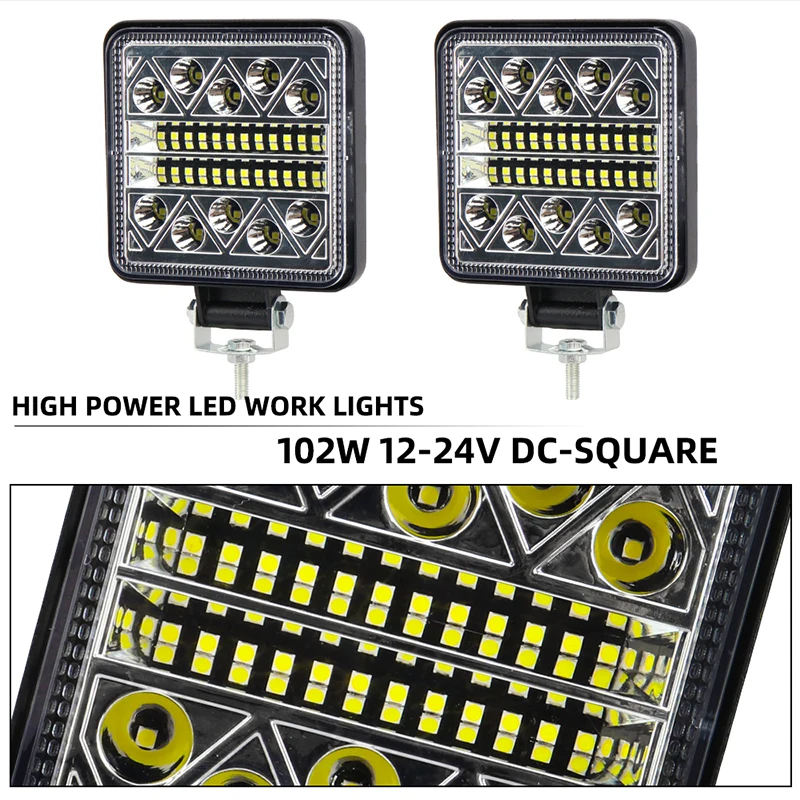 1 pçs 102w barra de luz holofo - Heavy Equipment Supplies avaliação e preço