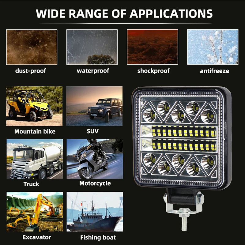 1 pçs 102w barra de luz holofo - Heavy Equipment Supplies avaliação e preço