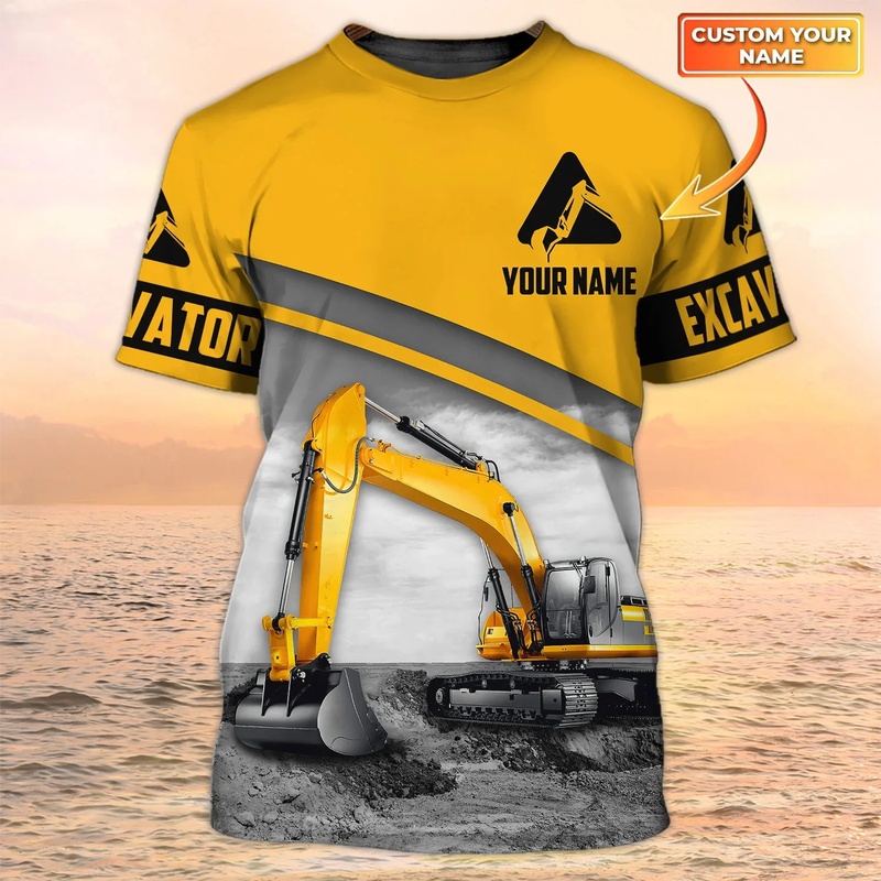 Camiseta Masculina Personaliza - Heavy Equipment Pictures avaliação e preço
