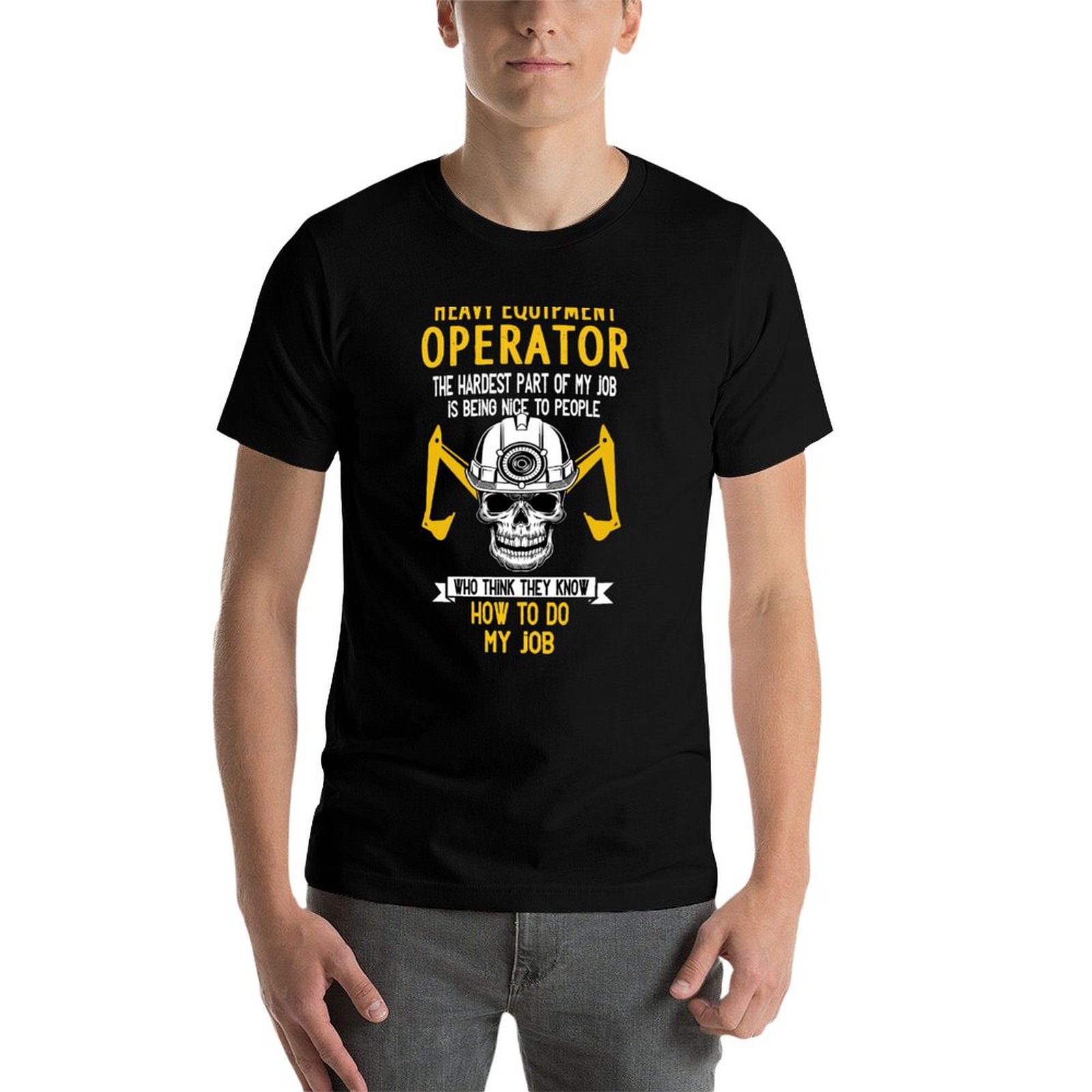 Camiseta Engraçada para Motori - Heavy Equipment Driver avaliação e preço